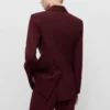 Blazer de costume croisé