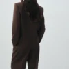Blazer de costume croisé
