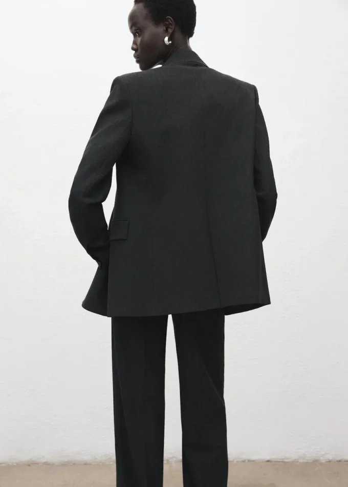 Blazer de costume croisé