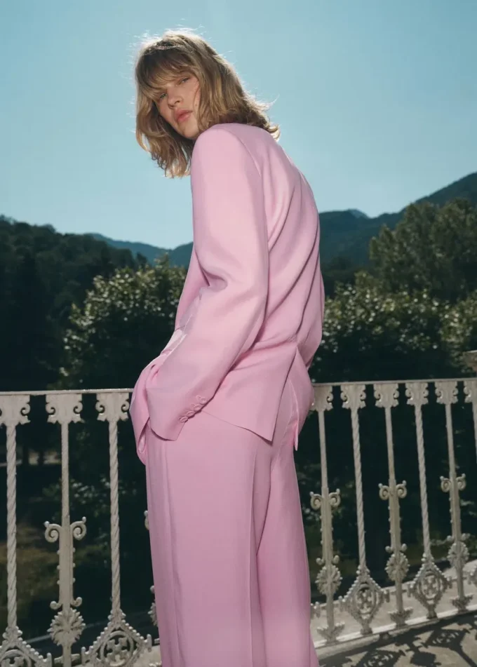 Blazer de costume croisé