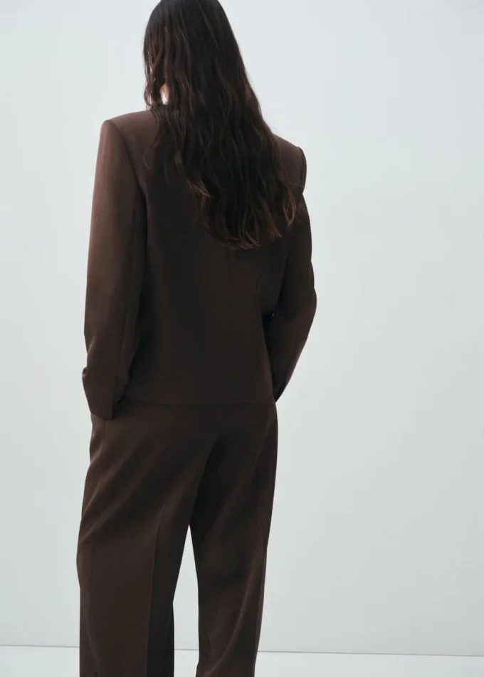 Blazer de costume croisé