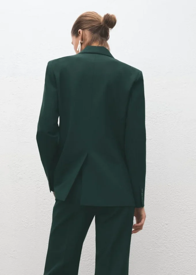 Blazer de costume croisé