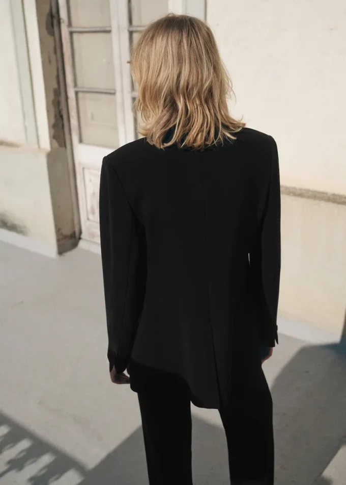 Blazer de costume croisé