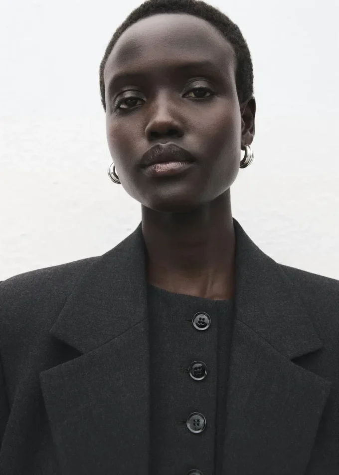 Blazer de costume croisé