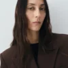 Blazer de costume croisé