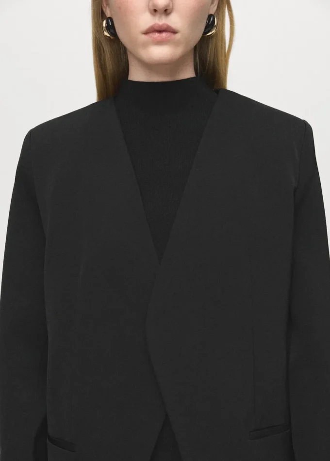 Blazer de costume croisé