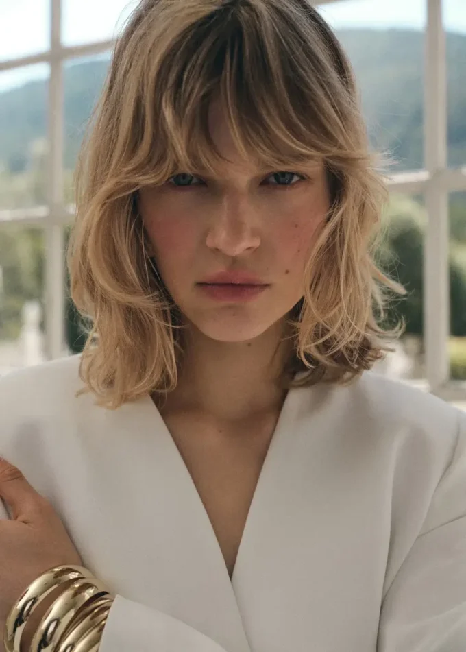 Blazer de costume croisé
