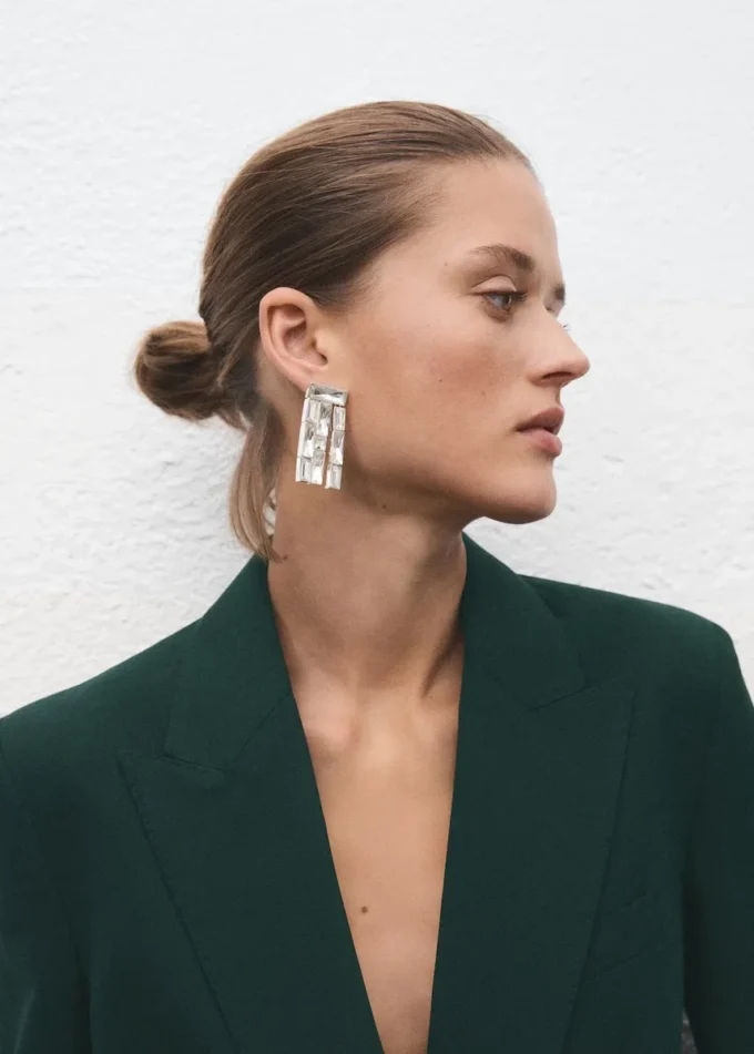 Blazer de costume croisé