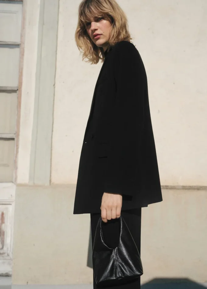 Blazer de costume croisé