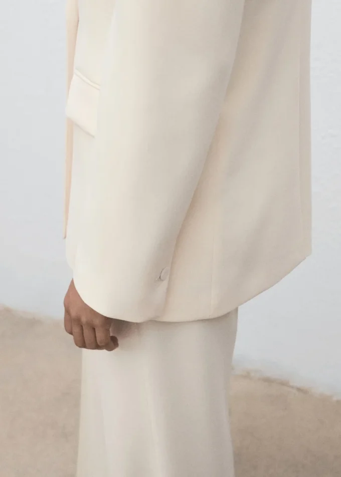 Blazer de costume croisé