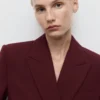 Blazer de costume croisé