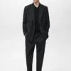 Blazer de costume croisé coupe classique Boston