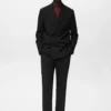Blazer de costume croisé coupe classique Boston