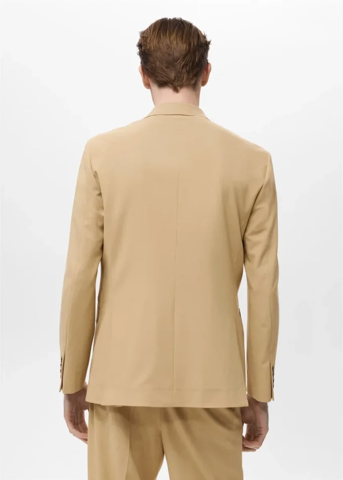 Blazer de costume croisé coupe classique Boston