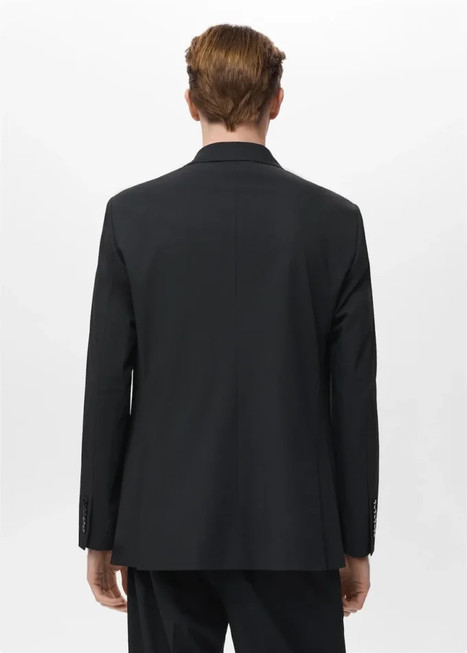 Blazer de costume croisé coupe classique Boston