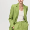 Blazer de costume en lin mélangé