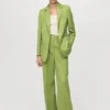Blazer de costume en lin mélangé
