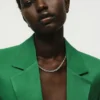 Blazer de costume en lin mélangé