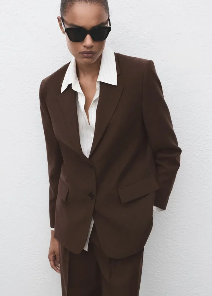 Blazer en lyocell