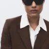 Blazer en lyocell