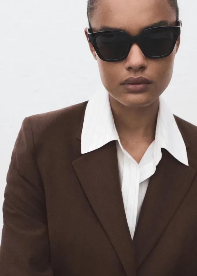 Blazer en lyocell