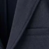 Blazer en piqué de coton mélangé