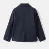 Blazer en piqué de coton mélangé