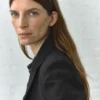 Blazer à fines rayures