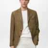 Blazer Salerno 100 % lin coupe slim