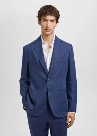 Blazer Salerno 100 % lin coupe slim