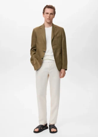Blazer Salerno 100 % lin coupe slim