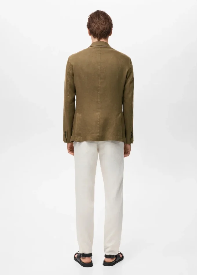 Blazer Salerno 100 % lin coupe slim