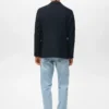 Blazer slim en coton Verner