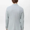 Blazer slim en coton Verner