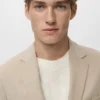 Blazer slim en coton Verner