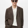 Blazer slim en lin