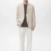 Blazer slim en lin
