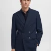 Blazer slim fit croisé Monaco