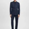 Blazer slim fit croisé Monaco