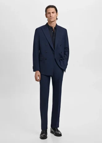 Blazer slim fit croisé Monaco
