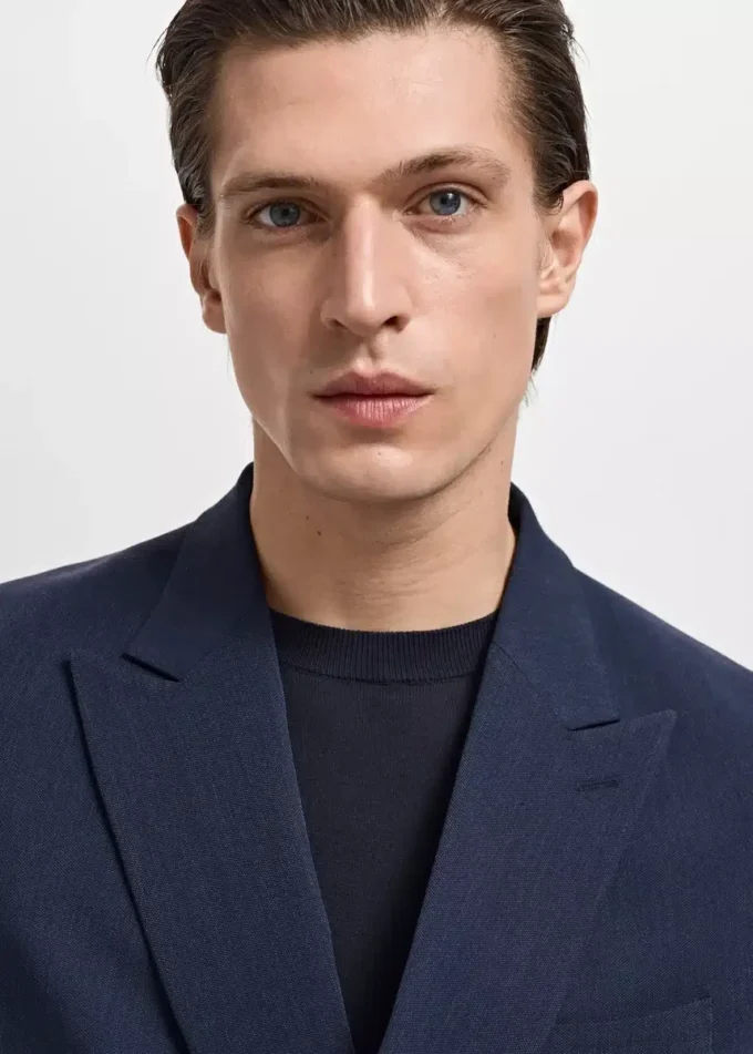 Blazer slim fit croisé Monaco