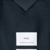 Blazer slim fit à microstructure