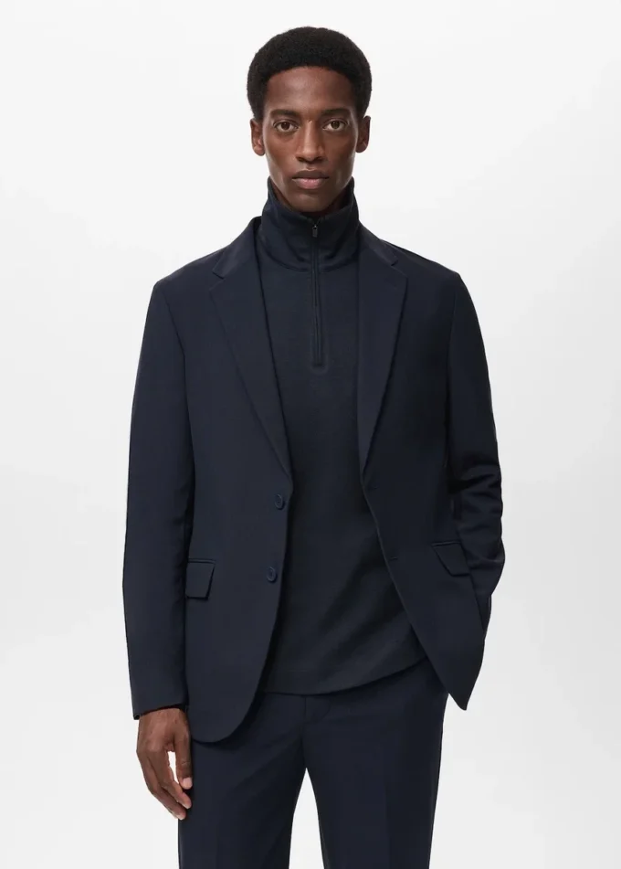 Blazer slim fit Zurich en Thermolite®