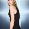Blouse asymétrique avec détail métallique