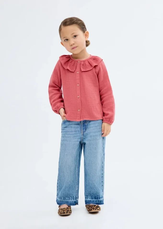 Blouse brodée Bambula