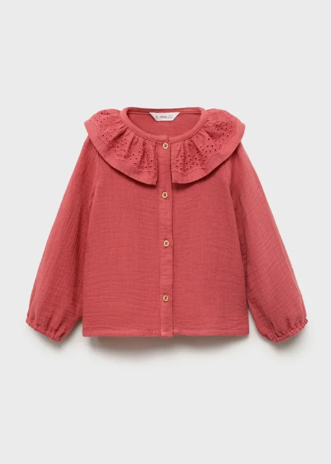 Blouse brodée Bambula