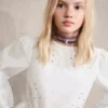 Blouse brodée de perles Blouse brodée de perles