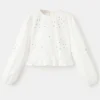 Blouse brodée de perles Blouse brodée de perles