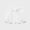 Blouse à col babydoll