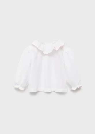 Blouse à col babydoll